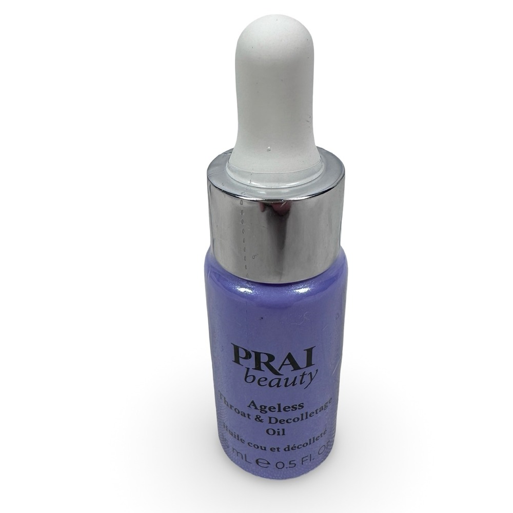 Prai Beauty Ageless Throat & Decolletage Oil 15ml 0.5 fl oz New Sealed